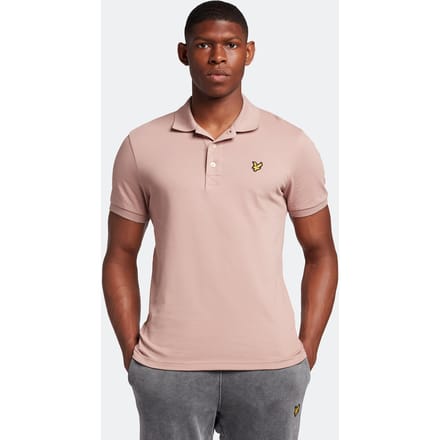 Lyle & Scott Gewoon poloshirt in Roze