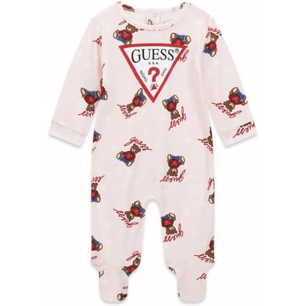 Baby meisje romper Guess Interlock Overall