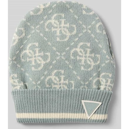 Beanie met labelpatch, model 'MARZIA'