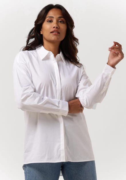 My Essential Wardrobe 03 The Shirt Dames - Jurken - Wit - Maat 34
