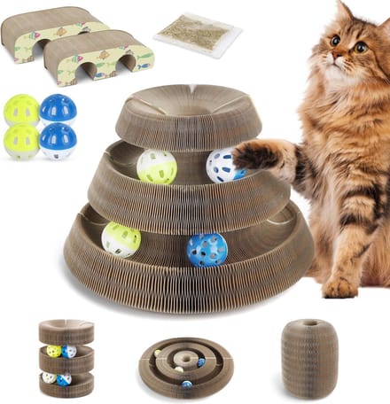 Nobleza ZU2 - Katten krabplank - 2 Stuks - Katten speelgoed - 18,9x5,6x7,2cm