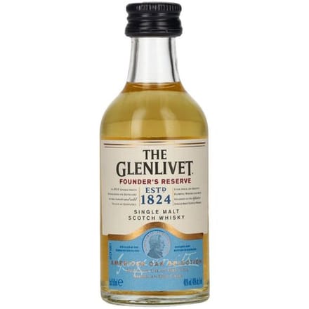 The Glenlivet FOUNDER'S RESERVE American Oak Selection 40% Vol. 0,05l