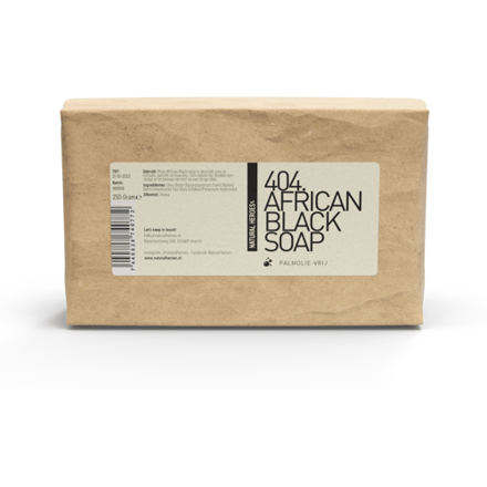 Natural Heroes - African Black Soap (Palmolie-Vrij) 250 gram