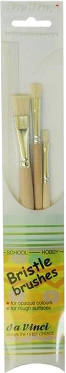 Da Vinci School & Hobby Brushes - 3 stuks