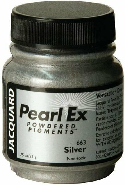 Jacquard Pearl Ex poederpigment Zilver 21 g