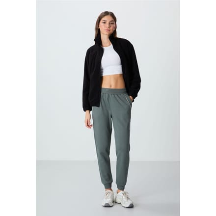 Dames Jogger Sweatpants van Katoenmengsel