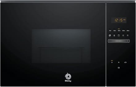 Inbouw Magnetron Zonder Rand 38 cm met Grill en 20 Liter Inhoud