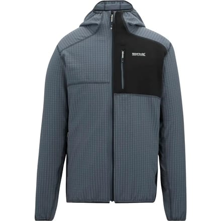 Heren Alven fleece met capuchon en volledige ritssluiting