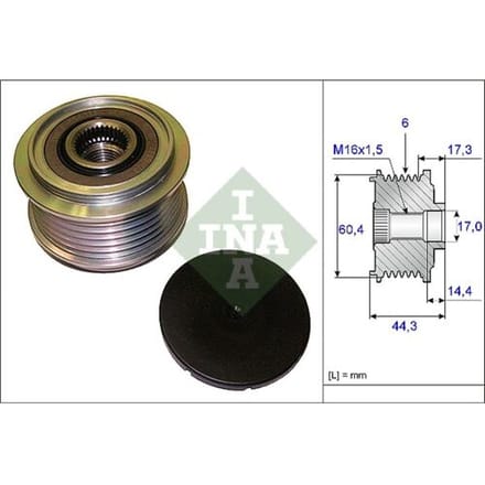 Schaeffler Ina Generator vrijloop INA 535 0207 10