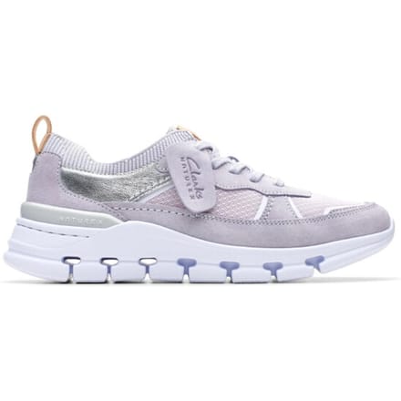 Clarks Nature X Cove - dames sneaker - Paars - maat 35.5 (EU) 3 (UK)