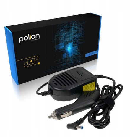 POLION Serie - Autolader voor HP Laptop - 90W - 19,5V - 4,62A
