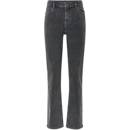 ESMARA Dames jeans - straight fit (Grijs, 34)