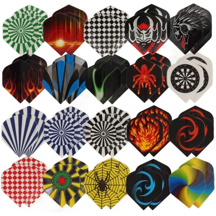 Dart Flights 60 STUKS Standaard Vorm Professionele Flight Veer Vervanging Staarten Vleugel voor Stalen Punt gray