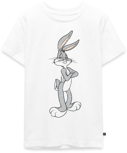 Looney Tunes Bugs Bunny Vintage Premium T-Shirt Tiener