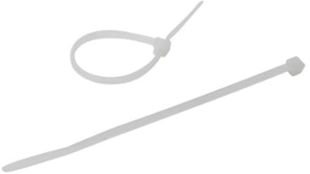 Klemmen voor elektrische kabels – 25 stuks, 2,5 x 100 mm, transparant