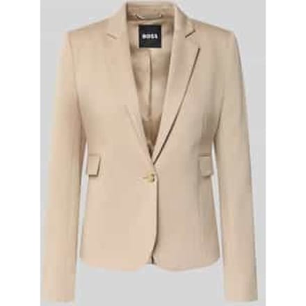 Getailleerde blazer van viscosemix, model 'JIA13'