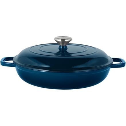 SILVERCREST Gietijzeren hapjespan, Ø30 cm (Donkerblauw)