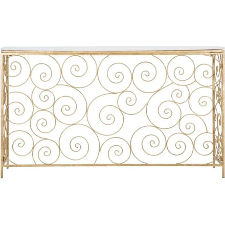 Consoletafel Spiral 140×36×82 cm