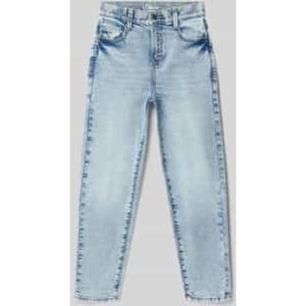 Reguliere Jeans Relaxed Fit Middelhoge Taille Rechte Pijp Katoen Gemengd Kind s.Oliver Toni