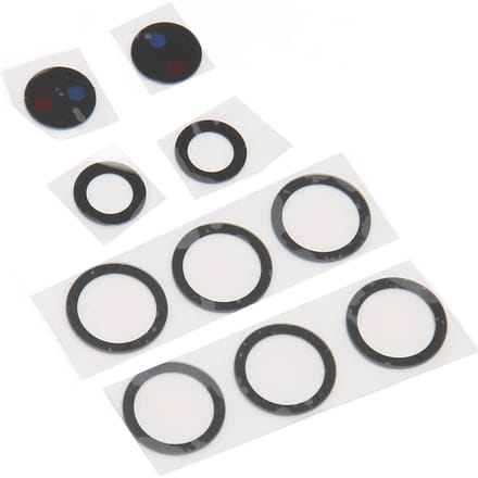 Achtercamera Glas Vervanging Achterkant Set Kit voor Samsung Galaxy S21 Ultra 5G met Vooraf geïnstalleerd white