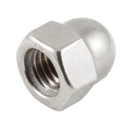 Dopmoeren m4. Verzinkt. 5 stuks. Din-1587. Deltafix