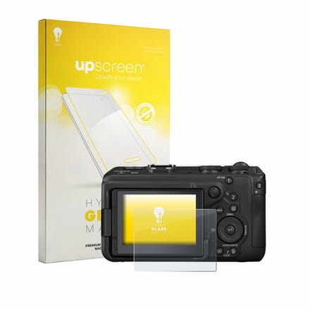 upscreen - Screenprotector voor Canon EOS R6 V - Folie Beschermfolie Beschermglas matte