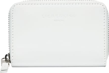 LIEBESKIND BERLIN Leren Portemonnee Paper Bag Carter Eliza Wallet Cream White Wit