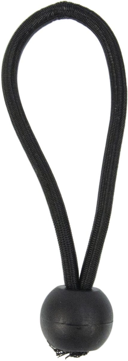 Spanner elastiek bal 10cm zwart 10 stuks