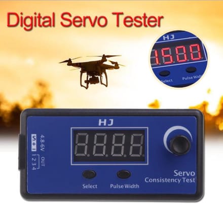 HJ Digitale Servo Tester / ESC Consistentie Tester voor RC Helikopter Vliegtuig Auto(Servo-tester)