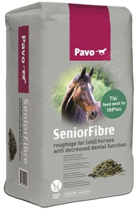 Pavo 18plus Fibre - Paardenvoer - 12 kg