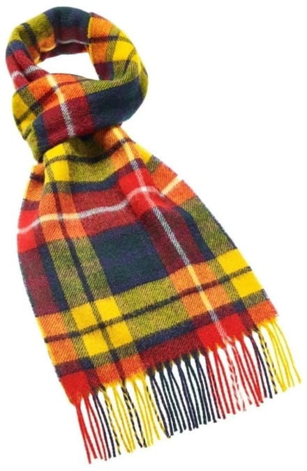 Sjaal Tartan Buchanan - Merino Lamswol - 25 x 190 - Bronte by Moon