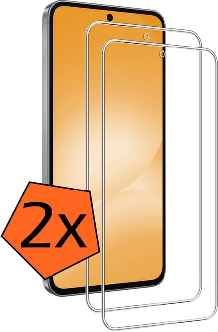 Screenprotector - 2 Stuks - Geschikt voor Samsung Galaxy A56 - Extra Sterk - Gehard Glas - Beschermglas - Tempered Glass - Screen Protector