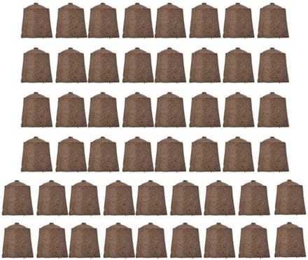 Allecto - Kweeksponzen - Zaadstartpluggen voor Hydrocultuur - 50-pack