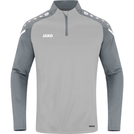 Jako - Ziptop Performance - Grijs Voetbalshirt Kids-152