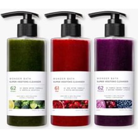 WONDER BATH - Super Vegitoks Cleanser - 3 Types Green