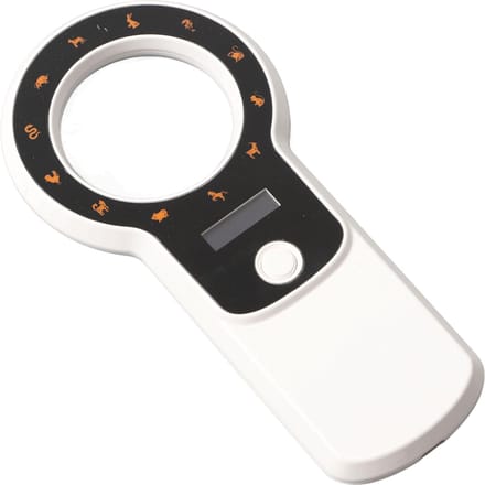 Dierlijke Chip Scanner Gegevensopslag Bluetooth Draadloze Verbinding Huisdier ID Chip Lezer voor Hond Kat Beheer white