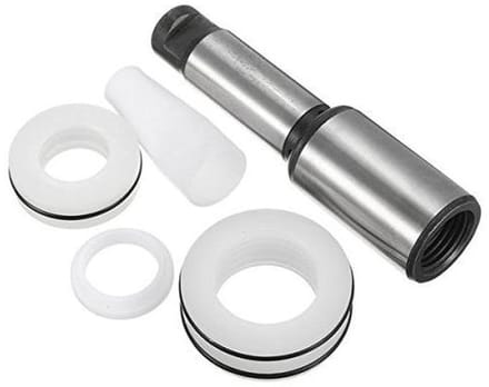 Zuigerstang Reparatie Kit - Afdichtring Set - Schoonmaak Apparaat Onderhoud - Metaal Constructie - Standaard Onderdeel - Zilver