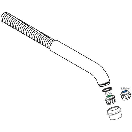 AXOR Montreux spout cpl. for 16532000, 98574000