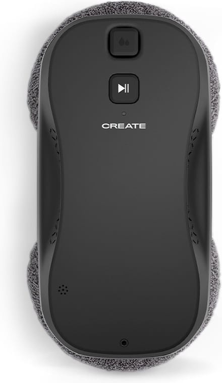 CREATE - Automatische raamreinigingsrobot met WiFi, tank capaciteit van 60 ml, Stille - WIPEBOT PRO