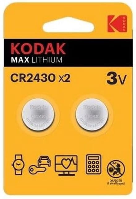 CR2430 Knoopcel batterijen 2 stuks
