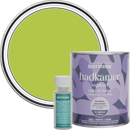 Rust-Oleum Groen Badkamer Tegelverf Hoogglans - Limoen 750ml
