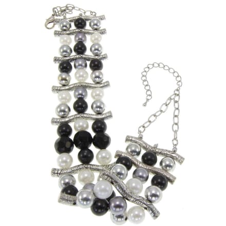 Behave - Choker met parels - Statement ketting voor avondstijl