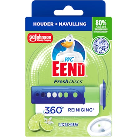 WC Eend Fresh Discs Lime Zest - 36 ml