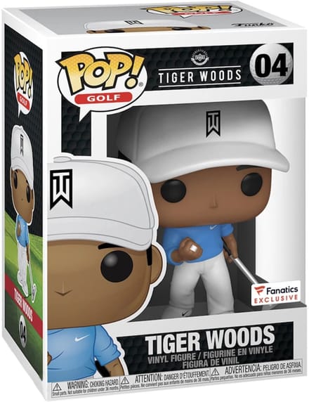 Pop Golf: Tiger Woods (Blue Shirt) (Special Edition) - Funko Pop #04