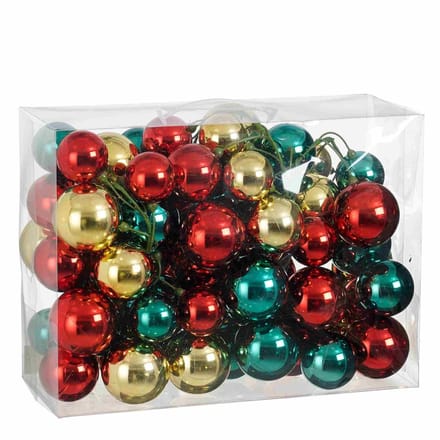 Mica Decorations Kerstslinger Garland - 180x15x15 cm - Gerecycled Polystyreen - Goud