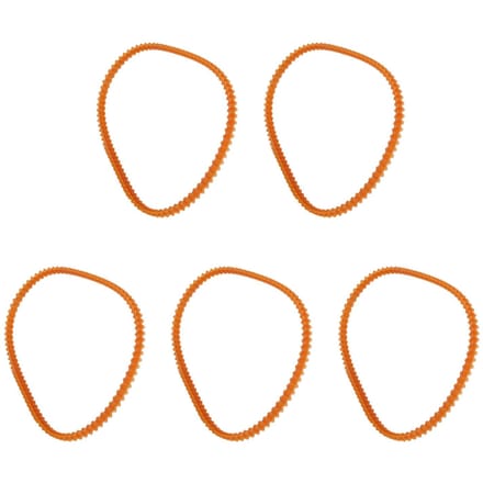 5 Stuks Naaimachine Riem Ouderwetse Huishoudelijke Elektrische Naaimachine Dubbeltands Riem Accessoires orange