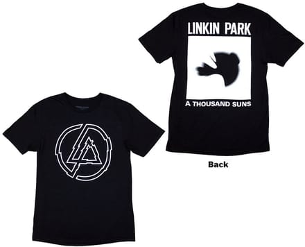 Linkin Park - A Thousand Suns Heren Tshirt - 2XL - Zwart