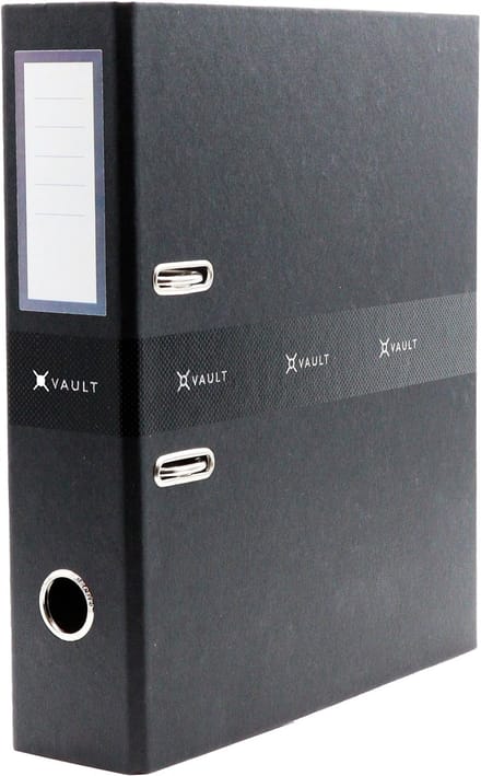 Ancor ordner - VAULT - formaat A4 - rugbreedte 8 cm - 2 stuks - AN-099485-A