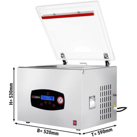 GGM Gastro Kammer-Vakuumiergerät - 8m³/h - 450 Watt - Digital