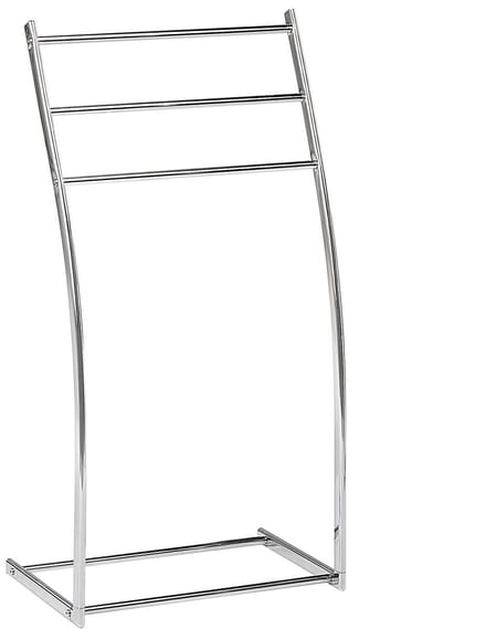 AMBIL - Handdoekrek - Zilver - Staal